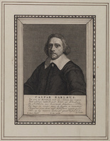 PP 0037
<br/>
Portret van Kaspar van Baerle
<br/>
<em>Sluyter, Pieter (1675-na 1713)</em>